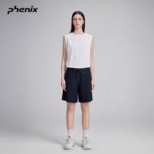Phenix Phoenix Women's Outdoor Knitted Shorts 2026SS Spring/Summer Sports Casual Pants - Deep Sea Blue - View 1