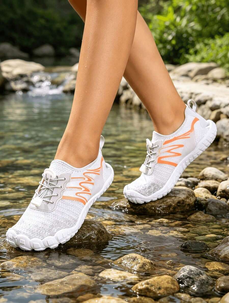 Women Lightweight Beach Shoes Quick Dry Water Shoes Barefoot Aqua Socks For Swimming Pool Beach Surfing Sock Shoes Sneakers Breathable Perfect For Yoga Training And Daily Wear Portable Easy To Carry