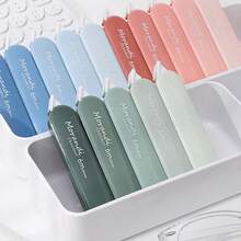1/2pcs Push-Button Correction Tape, 360° Rotating Design, Fresh Color, High Aesthetic, Compact And Portable, Clean Erasure, Suitable For Students' Daily Correction, Classroom Assignments, Ballpoint Pen Erasure, Back To School Stationery, Office Supplies - Sets - View 2