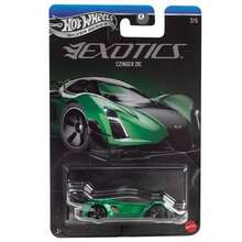 Hot Wheels Silver Series Exotics Model Mobil Die-Cast Skala 1:64 (Pagani, Czinger, , , ) Model Mainan Kreatif Ukuran Saku - MultiWarna - View 3