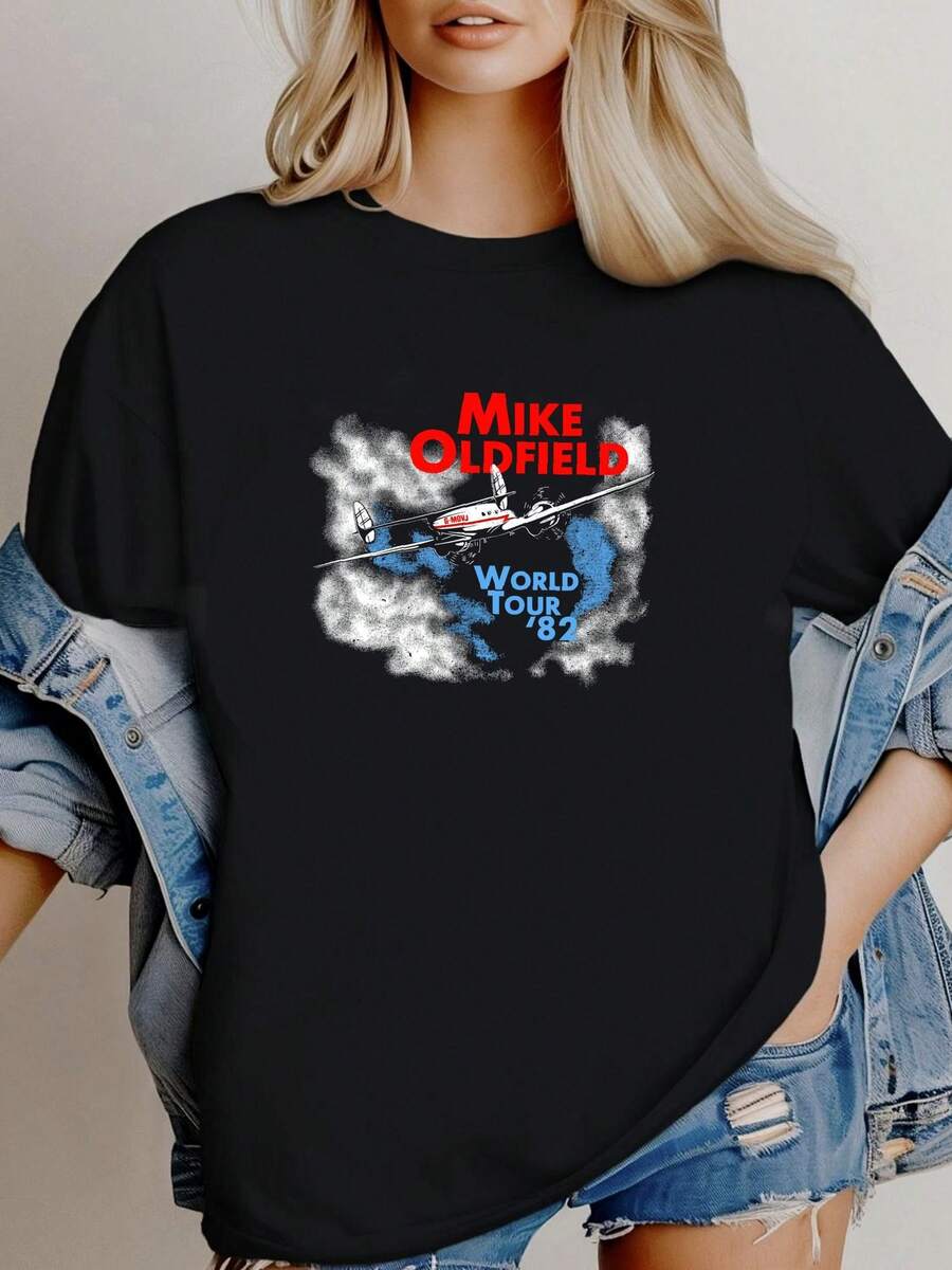 Women T-Shirts - 黑色 - 查看 1