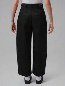 Jordan Women's AS W J FLT 91 WL Baggy Pants Woven Long Pants IR6307-010 - Black - View 2