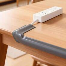 PVC Floor Cord Cover, Suitable For Floor Wires, Soft Floor Cable Cover, Wire Hider, Floor Cable Management, Cable Protector - Multicolor - View 4