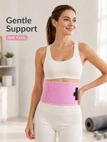 Yoga Waist Support Belt Features Adjustable Hook And Loop Closure And Is Suitable For Yoga, Gym Workouts, Running, And Other Activities. It's Also Suitable For Everyday Wear And Is Suitable For Both Men And Women. - Multicolor - View 5