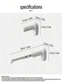 1/2pcs Travel Hanger Set, Portable Retractable Multi-Function, Easy To Install And Carry, Non-Slip Space-Saving, Suitable For RV Travel And Camping, Back To School, Christmas And Halloween Gifts - Multicolor - View 8
