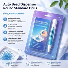 1pc Automatic Diamond Painting Bead Applicator, Diamond Painting Tool Set, Wax-Free Automatic Bead Picker, Comfortable Grip Design, Ergonomic Diamond Painting Pen, Suitable For Adult DIY Crafts, Halloween And Christmas DIY Tools, Applicable Scenes Include Home Decor (Autumn, Christmas And Daily Styles), Office Decor, Girls Birthday Decor And Bedroom Wall Decor - A - View 8