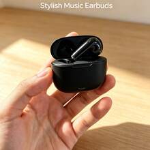 Earbud TWS Bluetooth Nirkabel dengan Peredam Kebisingan, Kualitas Suara Stereo HiFi, Casing Pengisian Daya Nirkabel, Desain In-Ear Tahan Air, Cocok untuk Perjalanan, Kebugaran, Aktivitas Luar Ruangan, dan Penggunaan Sehari-hari - A - View 12