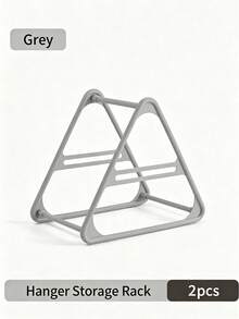 Large Capacity Stackable Clothes Rack - Multi-Functional Detachable Clothes Storage Organizer, Spring-Loaded, Perfect For Home Laundry Room, Closet And Bedroom Decor. Keeps Your Space Neat And Organized, A Must-Have Gift For Every Home - Multicolor - View 12