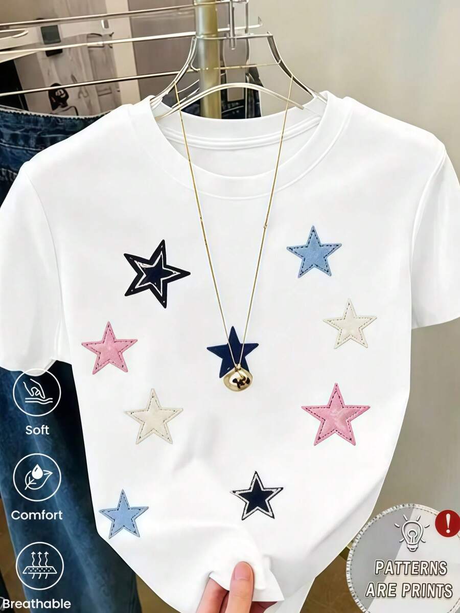 Women T-Shirts - White - View 1