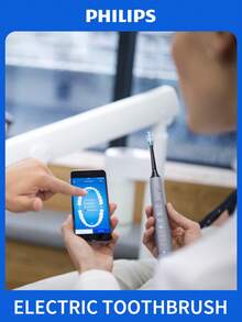 Philips Sonicare HX9924/46 DiamondClean Smart 充電式音波電動牙刷 - 深灰色 - 查看 2