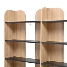Bookcase 160 Cm High, Standing Shelf With 5 Tiers, Large Capacity, Open Shelf, Modern Bookcase For Living Room, Study, Office And Home Office, 135 X 25 X 160 Cm - Black - View 8
