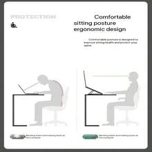 Desktop Laptop Stand, Adjustable Foldable Portable Laptop Stand, ABS + Silicone Ventilated Cooling Laptop Stand Suitable For 10-17.3 Inch Laptops And Tablets (Black, White) Laptop Stand Foldable Portable Height Adjustable Heat Dissipation Bracket Desktop Vertical Computer Stand - View 10