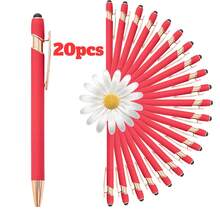 20/50pcs Personalized Metal Ballpoint Pens - Customizable Name, Random Color Options, Logo And Blessing Message - Ideal For Corporate Bulk Gifts, Student Rewards And Company Promotion - Perfect For Christmas, Mother's Day, Father's Day, Birthday And Colleague Celebrations - Sets - View 9