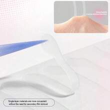 1 Set 30pcs Transparent PE Breathable Nose Strips With Tweezers, Nose Wing Contouring Patches For Cosplay Special Nose Shrinkage (Random Tweezers Color) - Multicolor - View 4