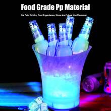 Beverage Ice Bucket & Beverage Dispensers - White - View 3