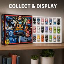 24-Piece Animal Hospital 2026 Advent Calendar, Featuring Ratthew, Stalker, And Lilly Character Action Figures, Display And Creative Fun, Suitable For Fans 6 Years And Up As Birthday, Christmas And Holiday Gifts - Multicolor - View 6