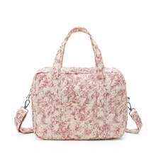 1pc Unisex Kids Fun Print Travel Bag, Handheld & Crossbody With Adjustable Strap, Compartment Zipper Closure, Minimalist Style, School Dorm & Short Trip Carry-On Bag - Multicolor - View 14