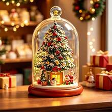 1pc Acrylic Flat Christmas Decoration, Suitable For Home, Office Or Cafe Desktop Decor - Multi-Functional Holiday Decoration For Halloween, Thanksgiving, New Year - 1PC - View 5