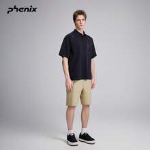 Phenix Phoenix Men's Sports Woven Shorts 2026SS New Outdoor Water-Repellent Casual Pants - Earth Brown - View 1