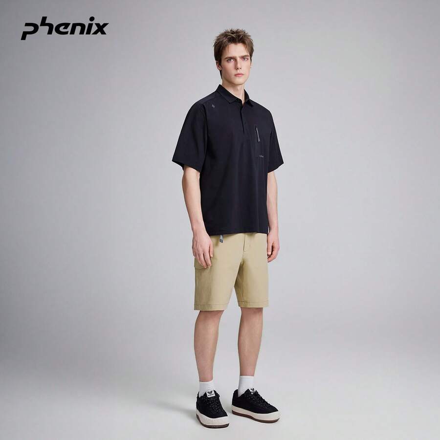 Phenix Phoenix Men's Sports Woven Shorts 2026SS New Outdoor Water-Repellent Casual Pants - Earth Brown - View 1