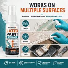 Latex Paint Remover Spray Quickly Softens And Removes Dried Paint Stains, Cleaning Agent For Removing Paint From Tiles, Doors, Windows And Walls During Renovation - Latex Paint Remover - View 3