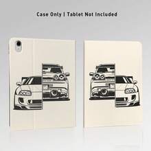 跑車 UV 印刷平面圖案，相容於華為保護殼 /Matepad 11.5 2025/Matepad SE 11吋/榮耀平板保護殼/Honor9/10/X8A/ Pad SE 11吋(2023)/ Pad 2/ A9 等./ 11代 A16 保護殼 - 款式6 - 查看 7