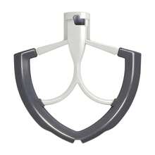 YUNRUX Accesorio de cuchilla para batidora, cuchilla de batidora con rascador de silicona, accesorio para batidora de pie - Gris - Ver 4