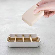 Automatic Draining Soap Dish, Modern Minimalist Style Bathroom Soap Tray, Open Mesh Design, Suitable For Shower, Bathroom, Kitchen. Minimalist Fashionable Bathroom Accessory, Soap Holder - Multiple Styles - View 6