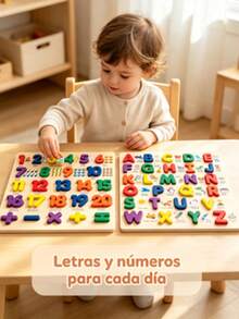 Kids Alphabet & Number Blocks - Multicolor - View 5