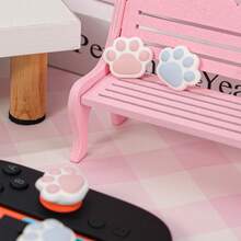 IINE Silicone Joystick Caps, Compatible With Switch 2/NS2/Switch2/Switch2 Pro Controllers/PS 5 Controllers, Game Controller Thumb Joystick Caps, Cute Gaming - View 7