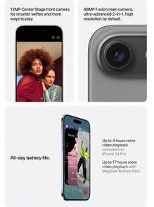 Apple iPhone Air 256GB Memori | Layar Super Retina 6,5 Inci | Daya Tahan Baterai Sepanjang Hari | Lapisan Pelindung Keramik Generasi ke-2 Anti Gores | Tersedia 4 Warna Baru | ESIM | Pengalaman Digital Murni - Beraneka warna - View 4