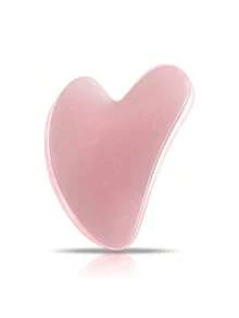 Natural Jade Gua Sha Massage Board, Rose Quartz Gua Sha Board, Jade Facial Massage Tool, Suitable For Facial, Neck, Back And Body Gua Sha Massage - Multicolor - View 6