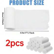 Multiple Sizes Available: 10/20 Rolls Elastic Gauze Bandages, Breathable Bandages, Mummified Wrapping Bandages, Suitable For Arms, Legs, Waist And Other Body Parts, Elastic Stretch Design - View 16