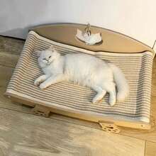 Cat Bed Integrated Sisal Woven Scratching Nest, Scratch-Resistant No-Shedding Sofa Cat Claw Nest, Anti-Scratch Cat Lounger, Pet Home Toy - Multiple Specifications - View 14
