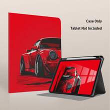 跑車 UV 印刷平面圖案，相容於 保護殼 /Matepad 11.5 2025/Matepad SE 11inch/Honor 平板保護殼/Honor9/10/X8A/ Pad SE 11inch(2023)/ Pad 2/ A9 等/ 11th Gen A16 保護殼 - 款式7 - 查看 4