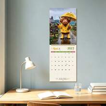 2027 Full Year 12-Month Wall Calendar, Cute Pet Lover Home Decor And Time Planning Accessory, Perfect Multi-Holiday Gift For Thanksgiving, Halloween, Christmas And All Holiday Gatherings - Five Bulls 2027 - View 7