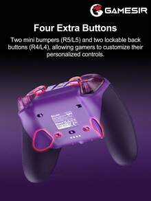 GameSir G7 Pro Gamepad Compatible With Xbox Gaming Controller For PC Steam Android Officially Licensed With Charging Station Tri-Mode Connectivity Mag-Res TMR Sticks 1000Hz Polling Rate Hall Effect Analog Triggers 6-Axis Gyroscope - View 10