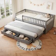 Bed Bases & Foundations - Grey - View 1