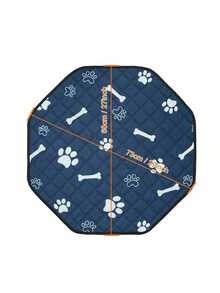 Washable Octagonal Dog Pee Pads, Washable Cat Sleep Play Mat, Reusable Mat Fits 29-Inch Octagonal Playpen, Dog Playpen Mat, Absorbent And Leak-Proof Pet Breeding Pads, Non-Slip Puppy Mat, Puppy Training Pads For Playpens And Crates - Multicolor - View 11