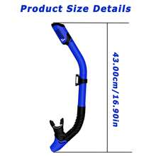 Adult Snorkel, Dual-Channel Exhaust, Full Dry Breathing System, Independent Drainage Valve, Suitable For Swimming, Snorkeling And Other Outdoor Water Sports, 7 Colors Available - Multicolor - View 5