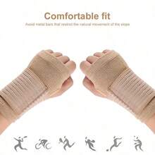 Adjustable Sports Wristband With Compression Support, Provides Wrist Support, Suitable For Men And Women Sports And Fitness - Multicolor - View 6