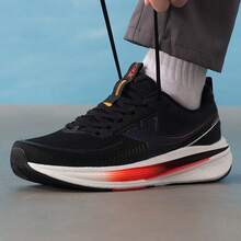 XTEP Tancheng 3.0 Men's Running Shoes New Fitness Training Shoes Shock-Absorbing Breathable Running Shoes - Black/Charcoal Grey - View 8
