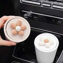 Mini Car Trash Can, Car Storage Bin, Car Trash Bag, Portable Car Trash Can, Cup Holder Trash Can - Multicolor - View 2