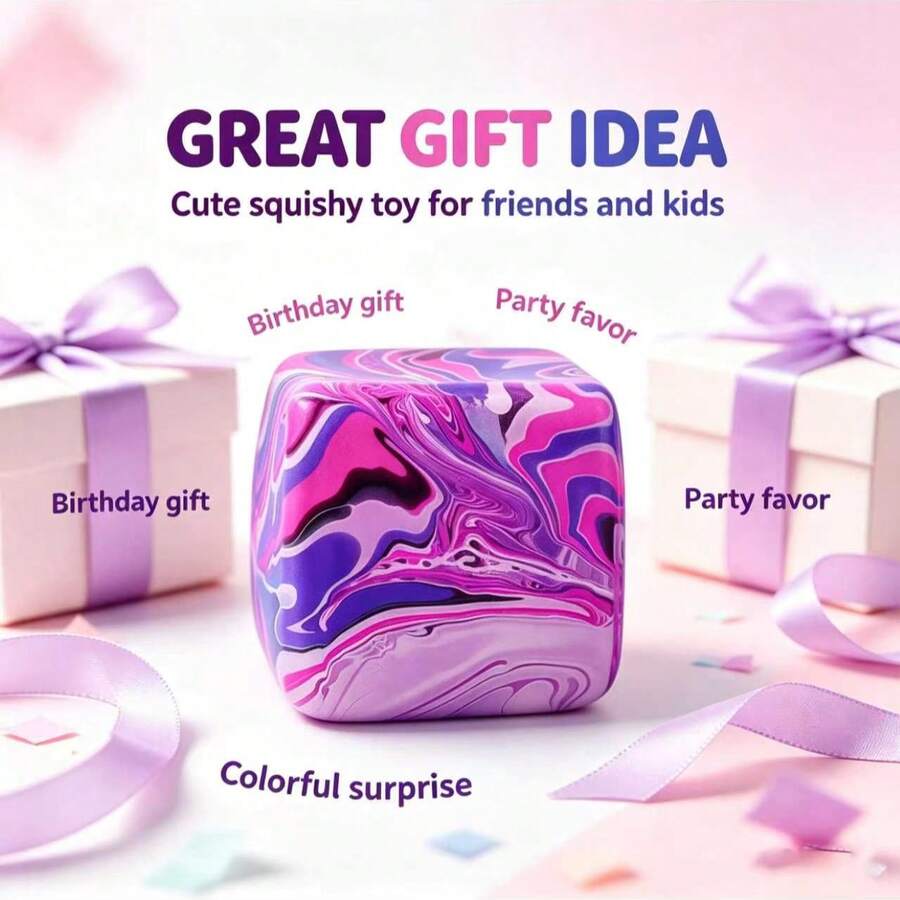 1pc - 2026 New Twist Candy Stress Relief Toy, Birthday/Christmas Gift, Perfect Collectible Display Item, Squishable (Shipped Without Packaging Box) - Multicolor - View 1