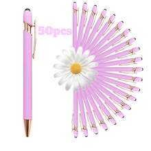 20/50pcs Personalized Metal Ballpoint Pens - Customizable Name, Random Color Options, Logo And Blessing Message - Ideal For Corporate Bulk Gifts, Student Rewards And Company Promotion - Perfect For Christmas, Mother's Day, Father's Day, Birthday And Colleague Celebrations - Sets - View 13