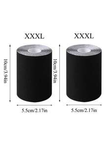 1/2pcs Breast Lift Tape,Invisible Self-Adhesive Disposable Tape, Elastic Sports Tape - Breathable Lifting Breast Tape, Suitable For A-F Cup Sizes - Multicolor - View 10