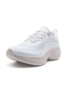 XTEP Breathable Mesh Shock-Absorbing Versatile Casual Women's Running Shoes - White - View 2