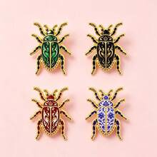 Vintage Beetle Lapel Enamel Pins And Brooches Badge Pins For Backpacks Bags Backpack Cool Decoration Friend For Gifts - Multicolor - View 4