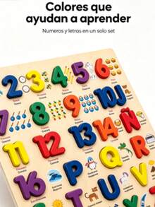 Kids Alphabet & Number Blocks - Multicolor - View 10