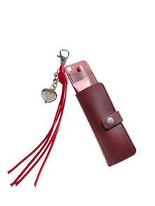 Bow Star Keychain With PU Lipstick Case,Portable Lipstick Holder With Mirror,Stylish Bag Charm,Lip Balm Storage Case,Handbag Decor,Gifts For Girls - Multicolor - View 14